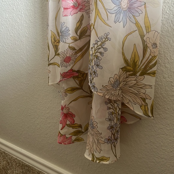 June & Hudson Floral High-Low dress, size medium. - Picture 6 of 13
